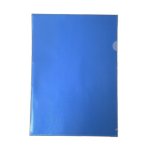 CTS Wholesale A4 Polypropylene Cut Flush Folder Pack of 100 - Blue
