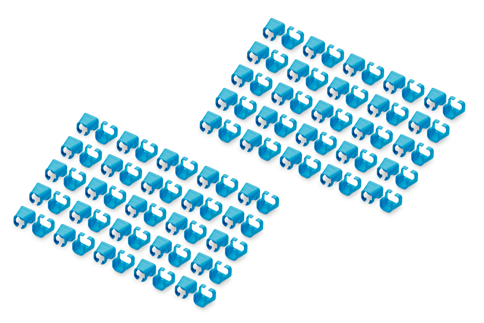 Image of Digitus Color clips for Patch cable - Blue