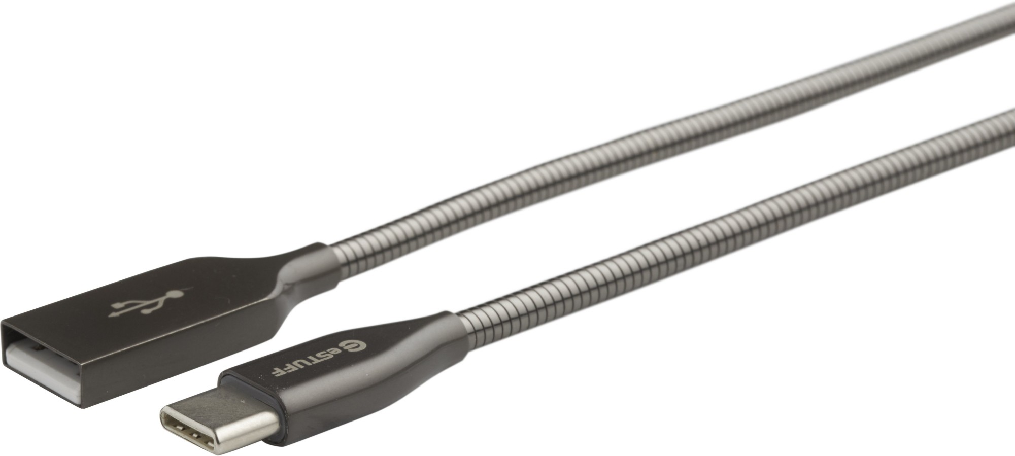 eSTUFF ES605165 USB cable 1.5 m USB 2.0 USB C USB A Grey