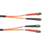 Black Box FO625-LSZH-001M-STST fibre optic cable 1 m ST OM1 Orange