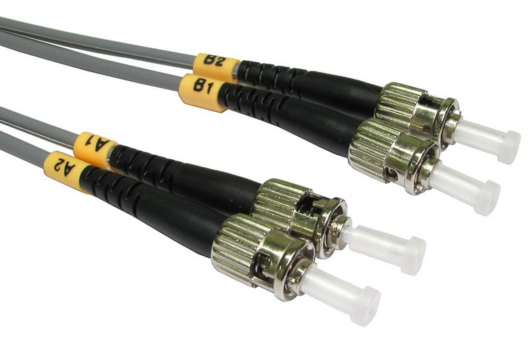 Photos - Other for Computer Cables Direct 1m OM1 Fibre Optic Cable ST - ST  FB1M-STST-010D (Multi-Mode)
