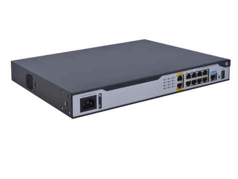 HPE MSR1003-8S AC wired router Gigabit Ethernet Black