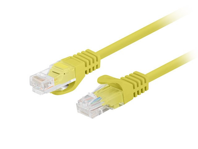 Lanberg PCU5-20CC-0150-Y networking cable Yellow 1.5 m Cat5e U/UTP (UTP)