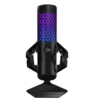 ASUS ROG CARNYX Gaming Microphone,Studio-grade 25 mm condenser capsule, 192 kHz / 24-bit sampling rate, High-pass filter, ASUS Aura Sync RGB ligh