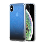 Innovational Pure Shimmer mobile phone case Cover Blue, Transparent