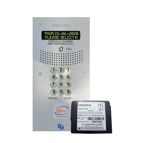 DD-02 Video Intercom with 1  Door Central Unit (03-0102) -  Stainless Steel finish thumbnail