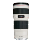 Canon EF 70-200mm f/4.0L USM SLR Telephoto zoom lens White