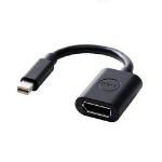 DELL 470-13627 videokabeladapter 0,203 m 20-pin DisplayPort FM Apple mini-DisplayPort M Svart