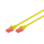 Digitus DK-1612-010/Y netwerkkabel Geel 1 m Cat6 U/UTP (UTP)