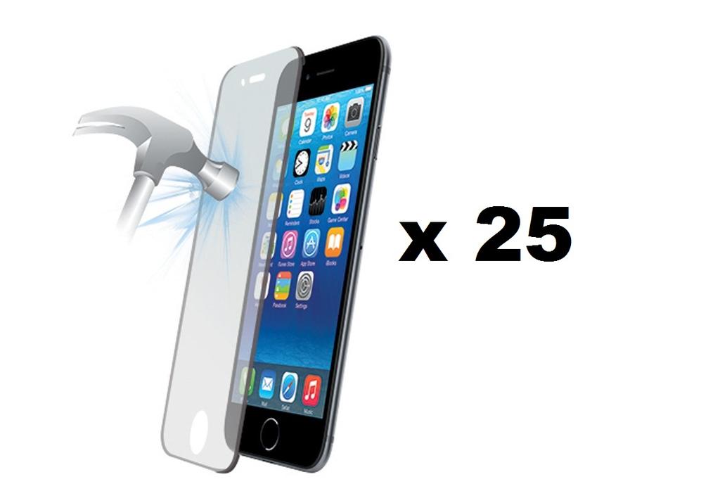 EU Product - 25-pack Tempered Glass iPhone 6/6S Plus (Bulk) thumbnail