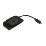 iogear GFR3C13 card reader USB 3.2 Gen 1 (3.1 Gen 1) Type-C Black