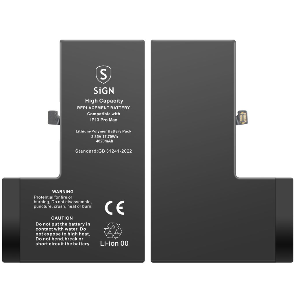 EU Product - iPhone 13 Pro Max High capacity battery- 4650mAh thumbnail