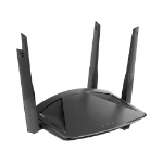 D-Link DIR-X1860/NAU wireless router Gigabit Ethernet Dual-band (2.4 GHz / 5 GHz) Black
