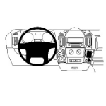 Brodit 213473 houder Zwart