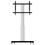 Conen Mounts Height adjustable mobile tv and monitor stand, lite series with 50 cm of vertical travel