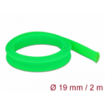 DeLOCK Braided Sleeve stretchable 2 m x 19 mm green