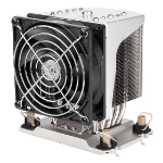 Silverstone XE04-4677V Processor Air cooler Black, Silver 1 pc(s)