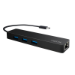 LogiLink UA0313 notebook dock/port replicator USB 3.2 Gen 1 (3.1 Gen 1) Type-C Black