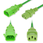 AddOn Networks ADD-C142C15H14G10FGN power cable Green 118.1" (3 m) C14 coupler C13 coupler