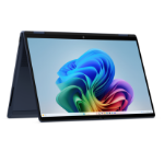 HP OMNIBOOK X FLIPNGAI 14-KB0013NAX Copilot+ PC Intel Core Ultra 7 35.6 cm (14") Touchscreen 2K 16 GB LPDDR5x-SDRAM 1 TB SSD Wi-Fi 7 (802.11be) Windows 11 Home Blue