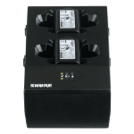 Shure SBC200-US charging station organizer Freestanding Plastic Black
