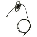 Listen LA-451 headphones/headset Ear-hook 3.5 mm connector Black