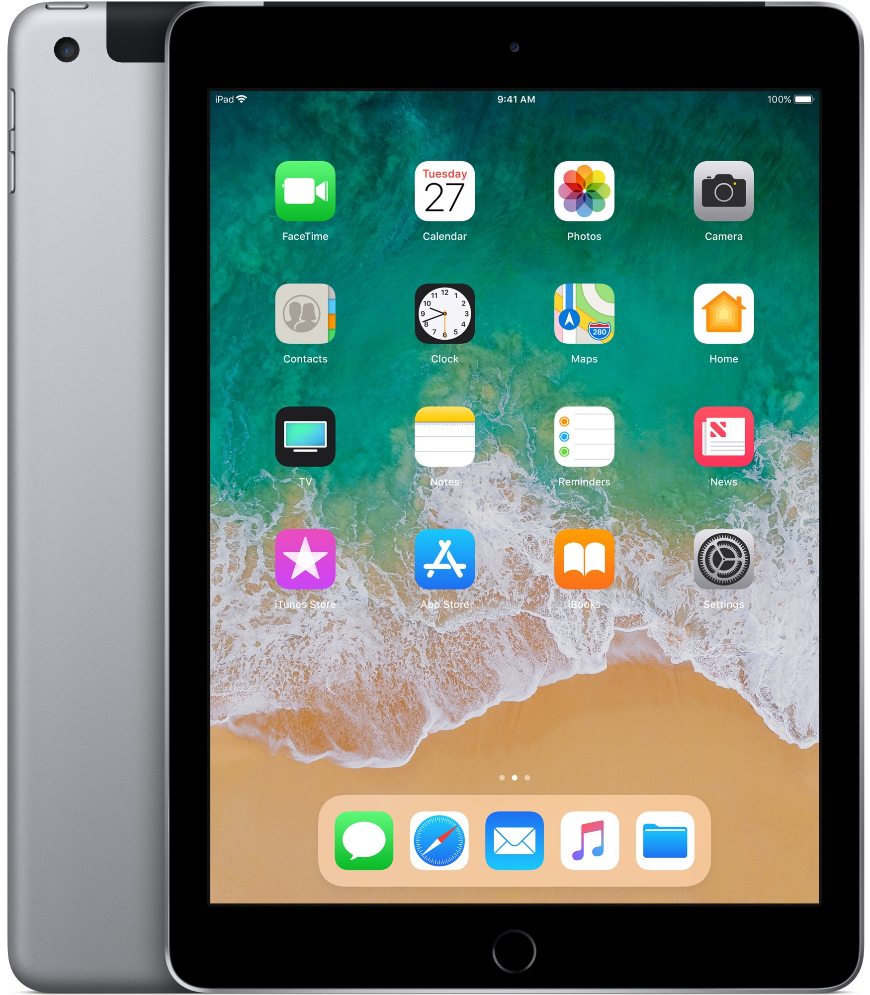Apple iPad 4G LTE 32 GB 24.6 cm (9.7") Wi-Fi 5 (802.11ac) iOS 11 Grey