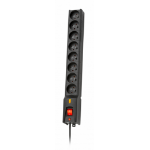LESTAR LX 810 G-A 1.M power extension 1.5 m 230 AC outlet(s) indoor Black
