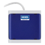 HID Identity OMNIKEY 5022 smart card reader Indoor USB USB Type-A Blue, Grey