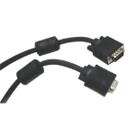 C2G VGA VGA cable 12" (0.305 m) VGA (D-Sub) Black