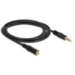 DeLOCK 83766 audio cable 2 m 3.5mm Black