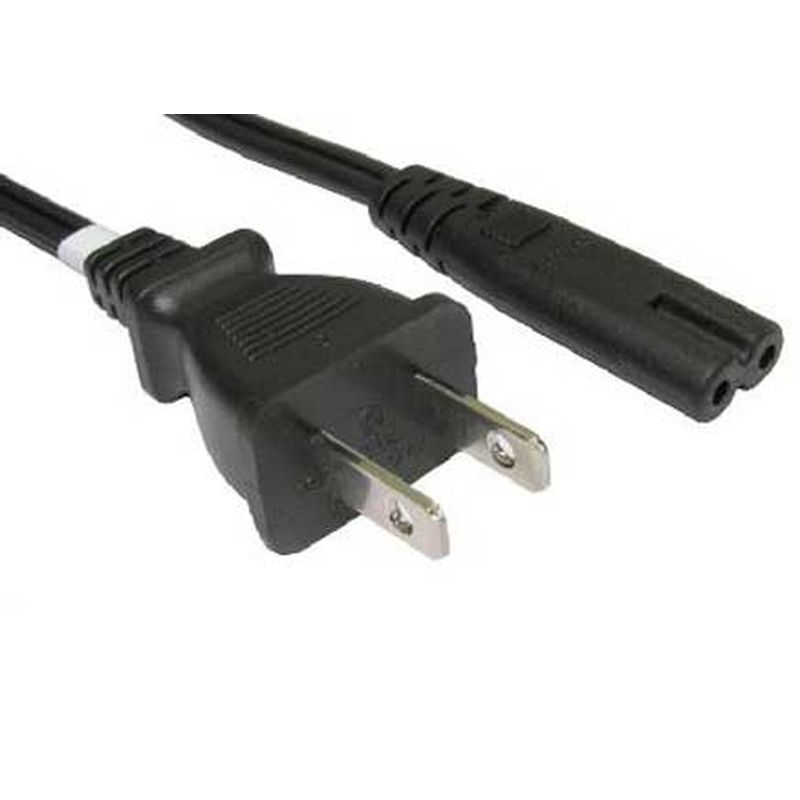 Image of FDL 2M US MAINS PLUG TO C7 FIGURE 8 SOCKET CABLE