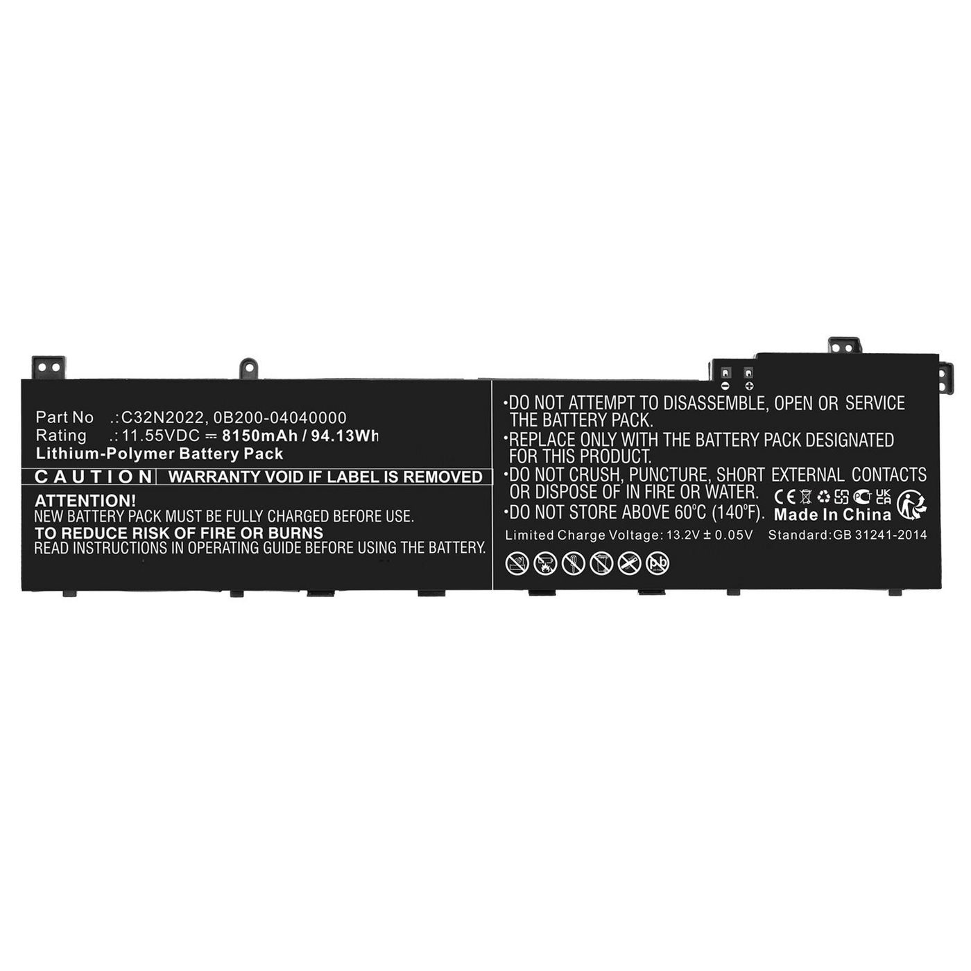 Coreparts Mbxas-Ba0325 Laptop Spare Part Battery