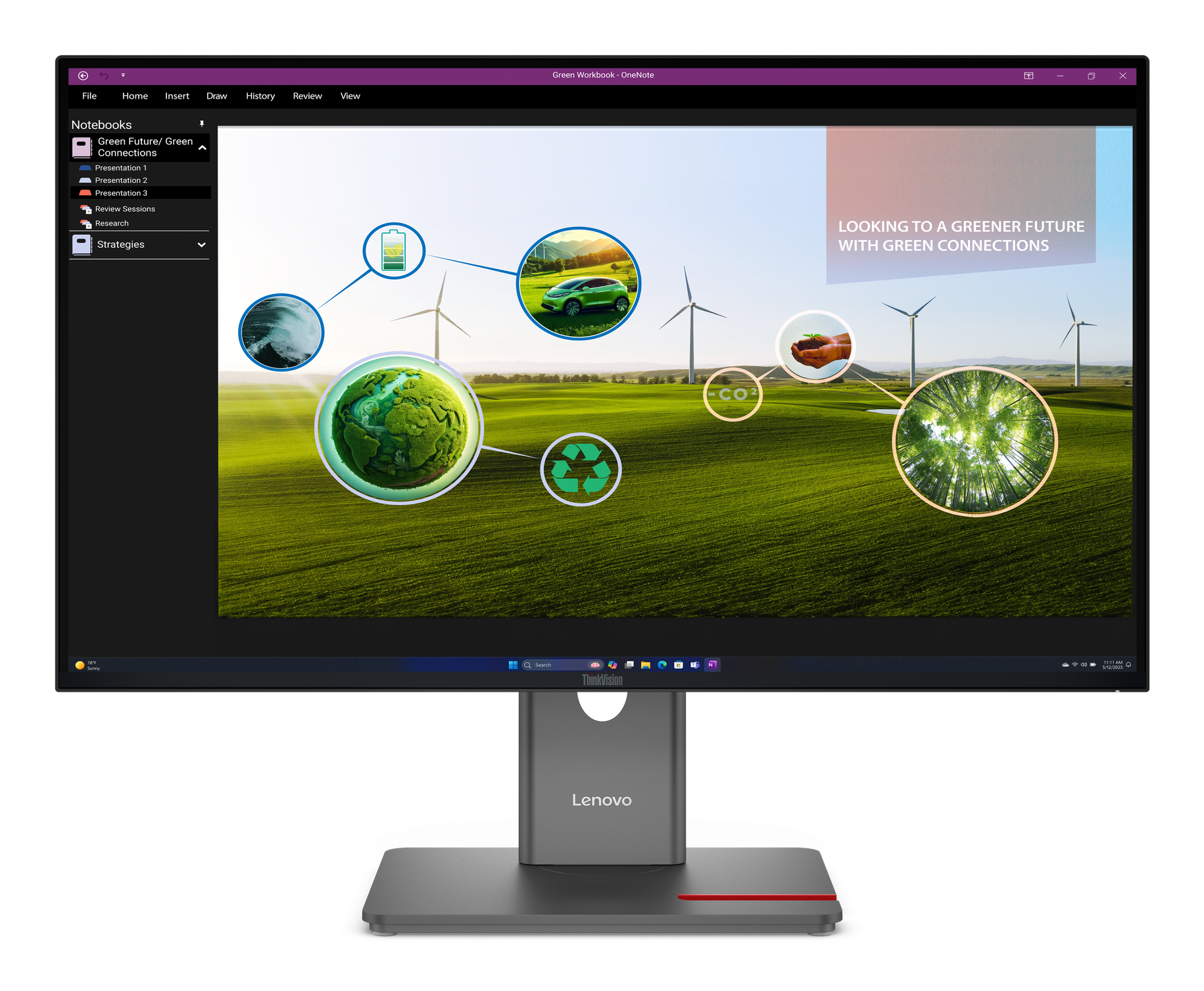 Lenovo ThinkVision P27Q-40 Monitor