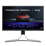 AOC Porsche PD32M LED display 80 cm (31.5") 3840 x 2160 pixels 4K Ultra HD LCD Black, Grey