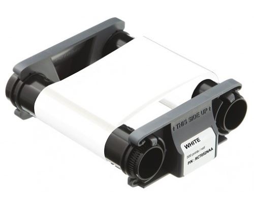 Image of Evolis RCT052NAA Thermal-transfer ribbon white, 500 pages for...