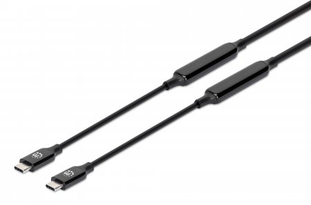 Image of Manhattan Active USB-C to USB-C Cable. 5m. USB 3.2 Gen 2 (formerly USB