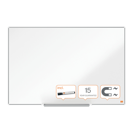 Nobo Impression Pro Steel Magnetic Whiteboard 900x600mm 1915402