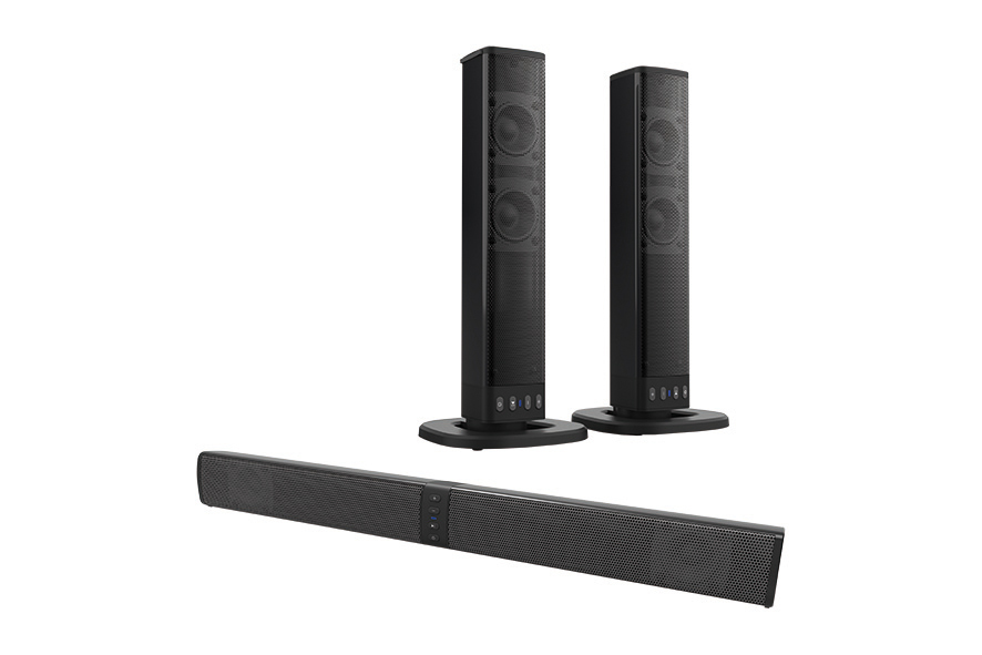 Xoro HSB 55 Black 2.1 channels 20 W
