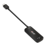 CLUB3D HDMI + Micro USB to DisplayPort™ 4K120Hz or 8K30Hz M/F Active Adapter