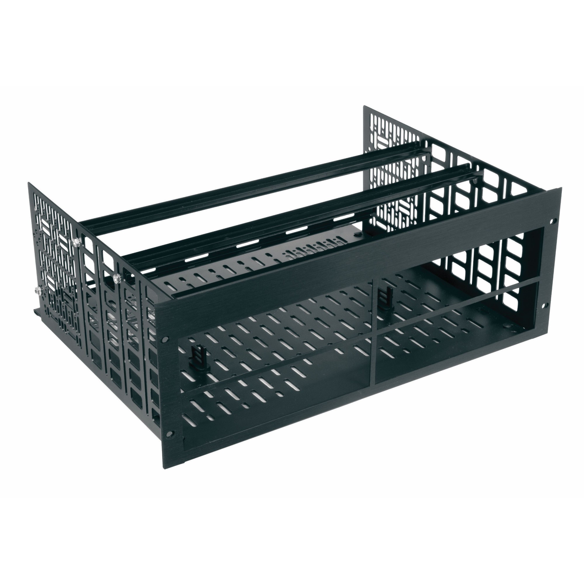 Middle Atlantic 4 RU Anodized Custom Shelf For (4) Sonos Amps, 14 Inches Deep