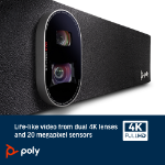 HP Poly Studio X70 All-In-One Video Bar with TC8 Controller Kit