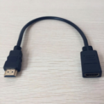 JLC HDMI 15cm Male to Female Adapter