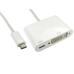 Cables Direct USB3C-DVICAB-WPD USB graphics adapter White