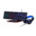 Gembird GGS-UMGL4-02 keyboard Mouse included Gaming USB QWERTY US English Black