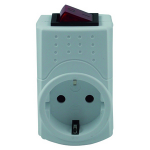 REV 0512085777 power plug adapter Type F White