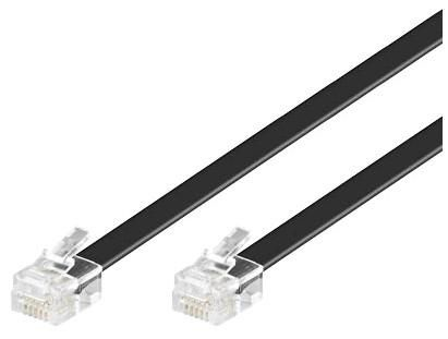 Image of Microconnect MPK102S telephone cable 2 m Black