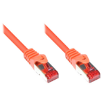 Alcasa 3m Cat6 S/FTP networking cable Orange S/FTP (S-STP)