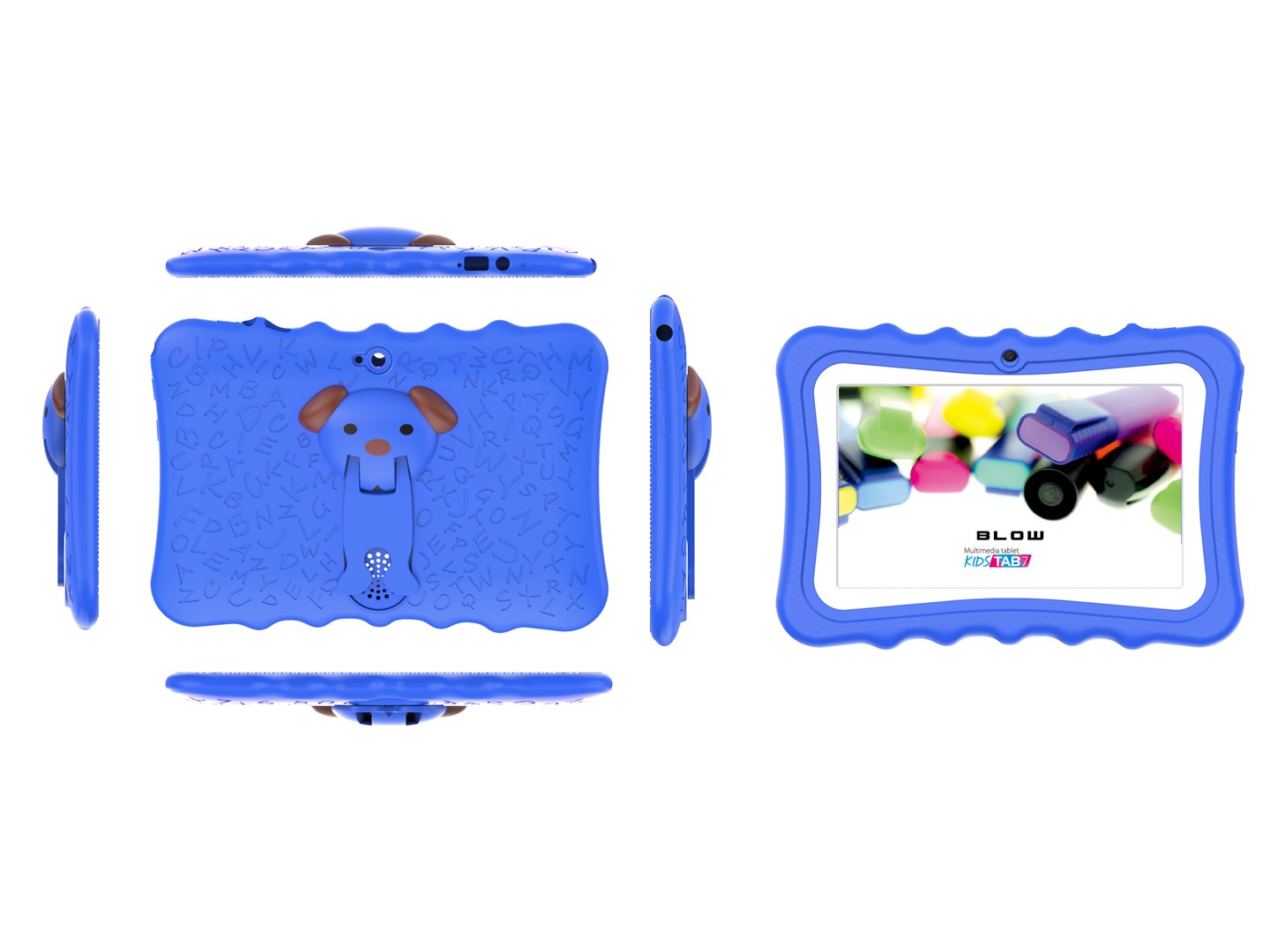 BLO Tablet KidsTAB7 V2 BLOW 4/32GB niebieskie etui 2MP