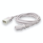 AddOn Networks ADD-C132C1418AWG6FTWE power cable White 70.9" (1.8 m) IEC C13 IEC C14